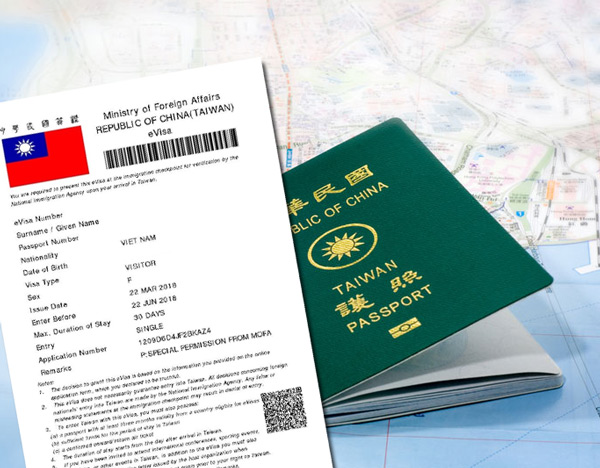 Visa Du lịch Đài Loan